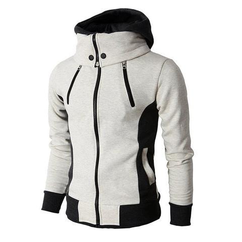 Men’s Zip-Up Hooded Jacket
