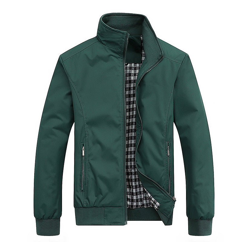 Men's Korean-style Cool Air Force Zipper Jacket
