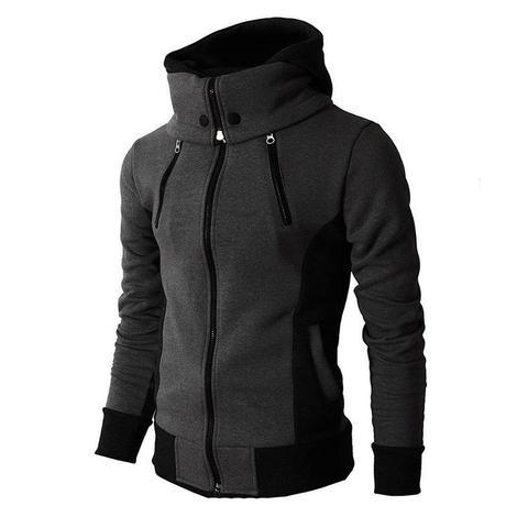Men’s Zip-Up Hooded Jacket