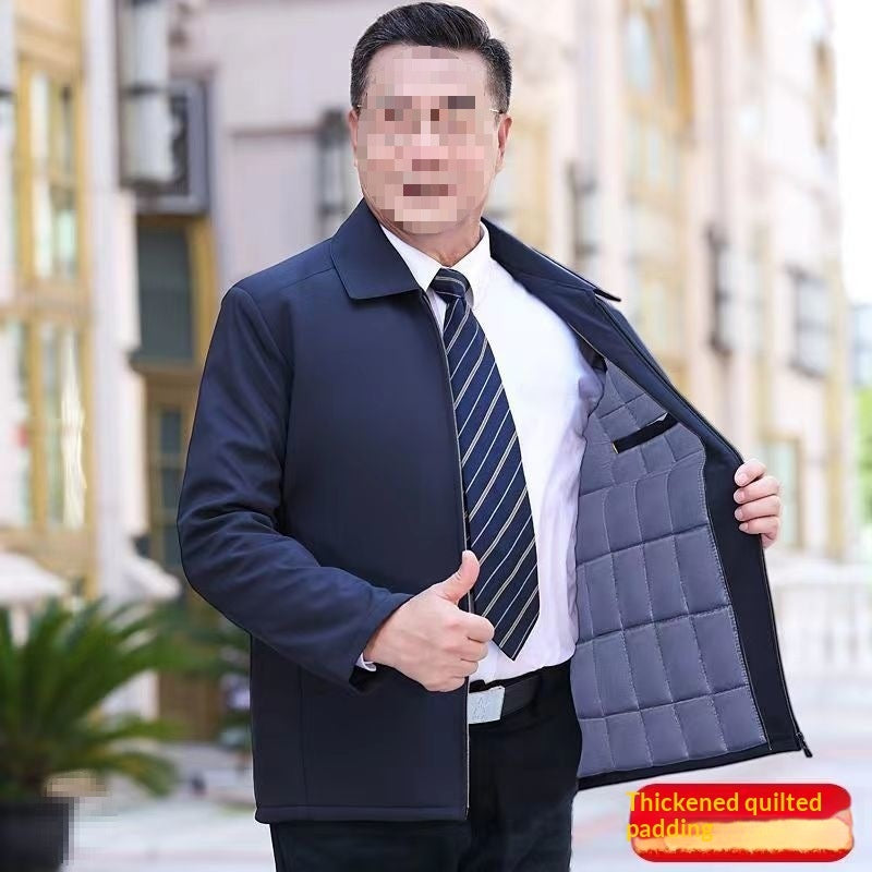 Men's Padded Thick High-end Cotton Coat