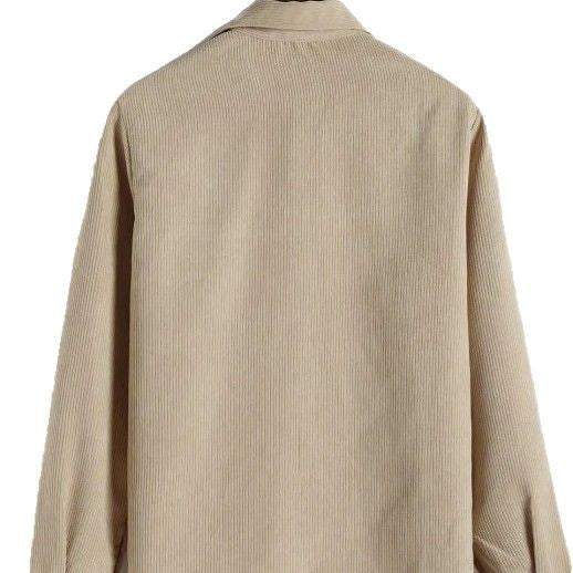 Men's Long-sleeved Shirt Craft Flocking