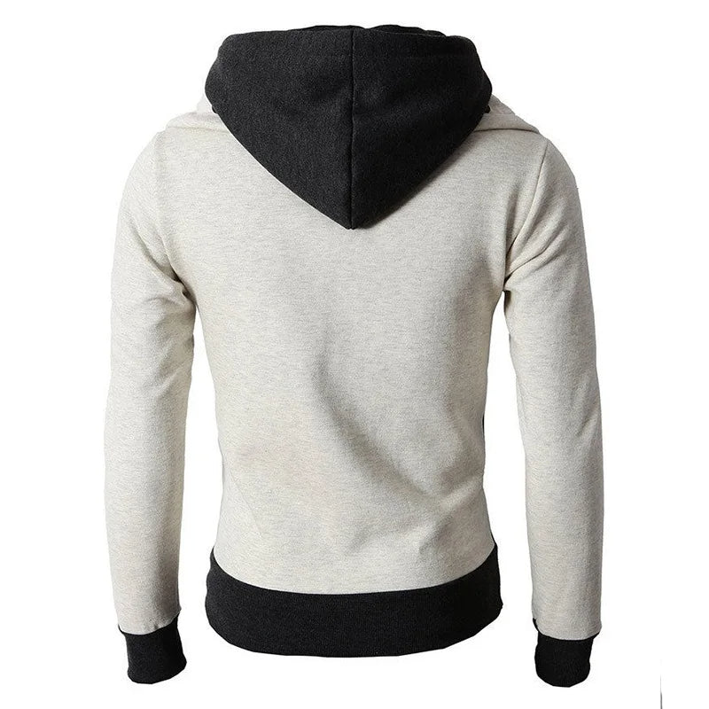 Men’s Zip-Up Hooded Jacket