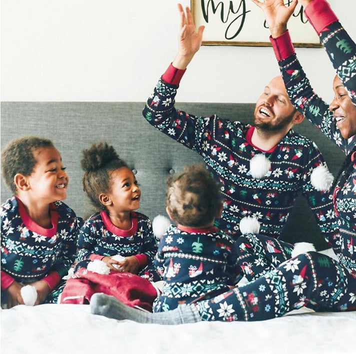 Parent-child home set pajamas