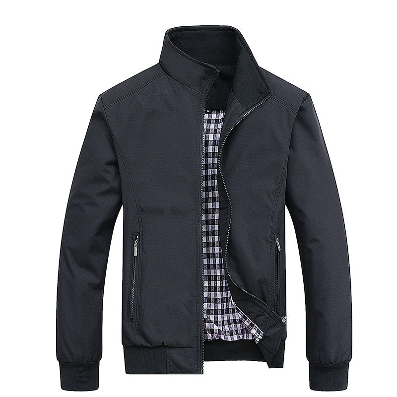 Men's Korean-style Cool Air Force Zipper Jacket