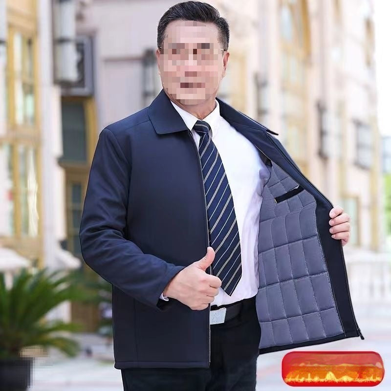 Men's Padded Thick High-end Cotton Coat