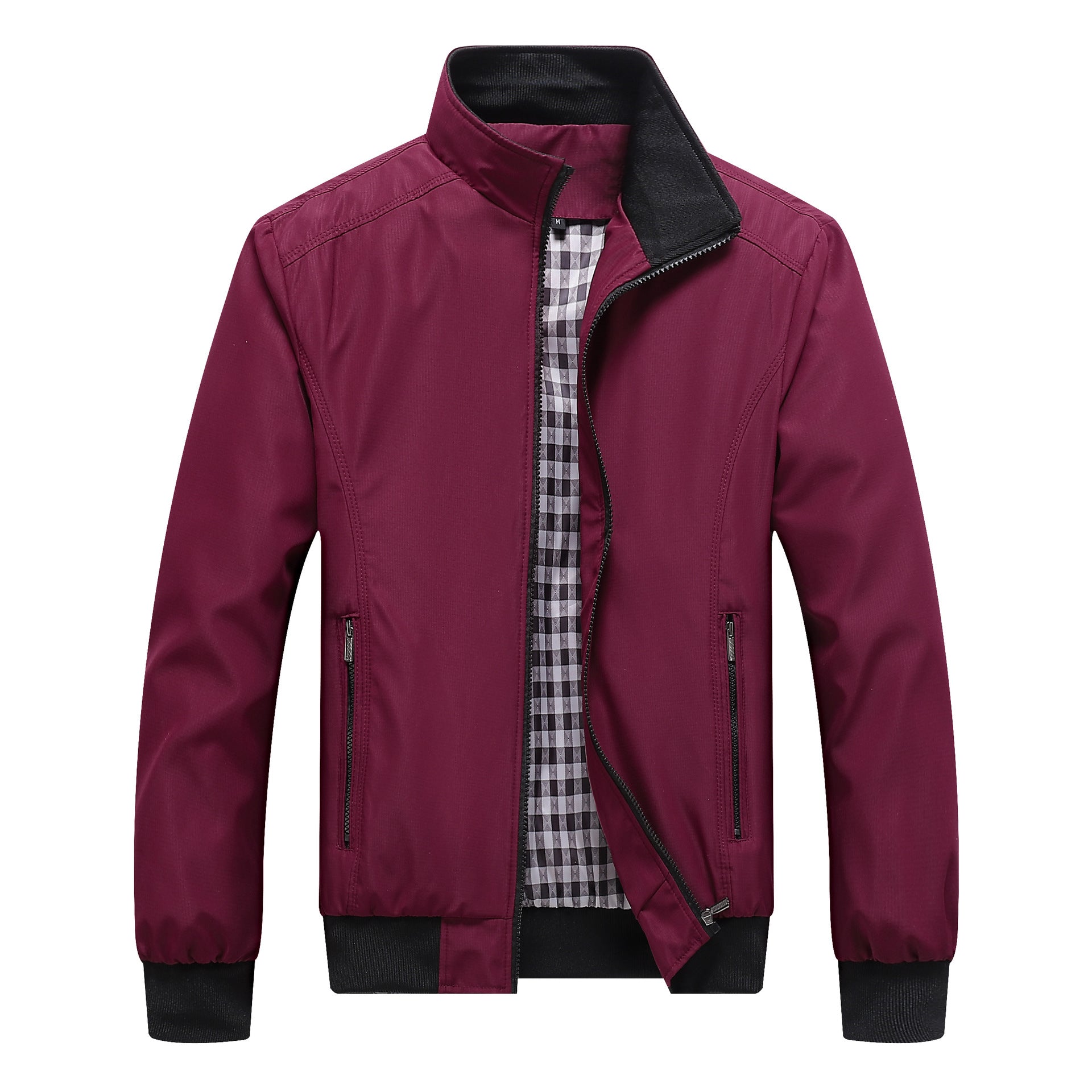 Men's Korean-style Cool Air Force Zipper Jacket
