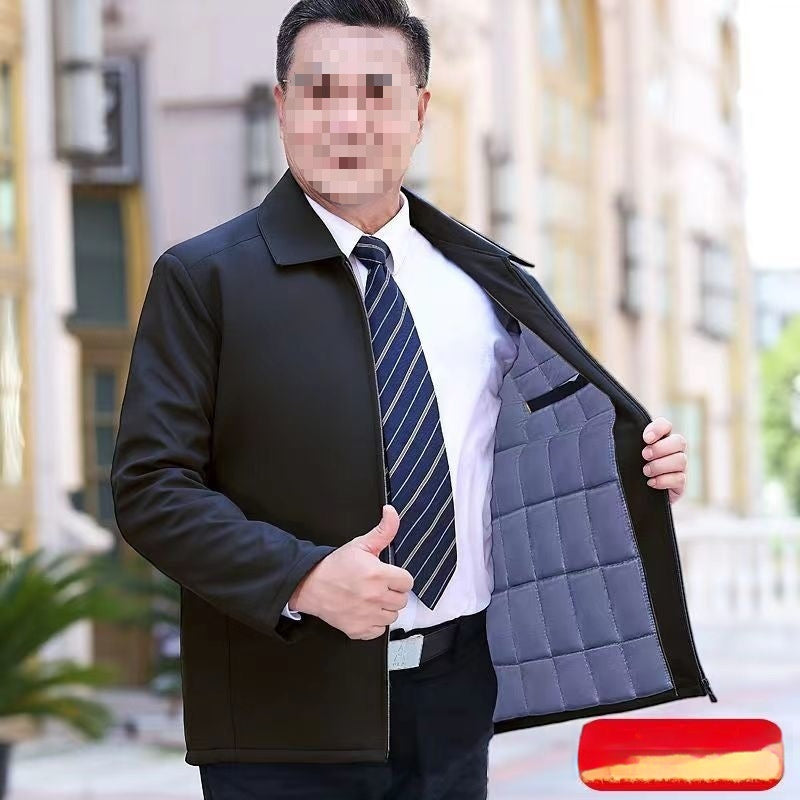 Men's Padded Thick High-end Cotton Coat