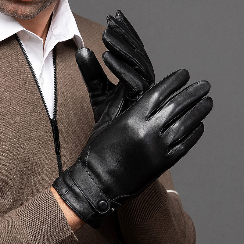 Fashion Personalized Men's Warm Business Gloves